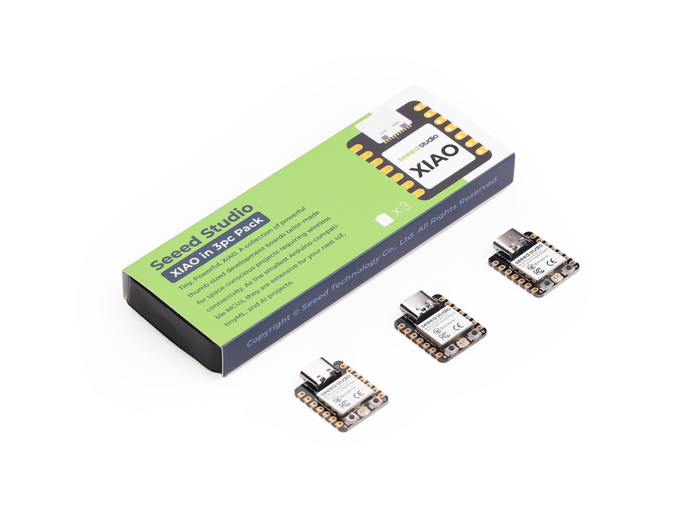 Arduino Kit - Confezione da 3 pezzi XIAO ESP32C3