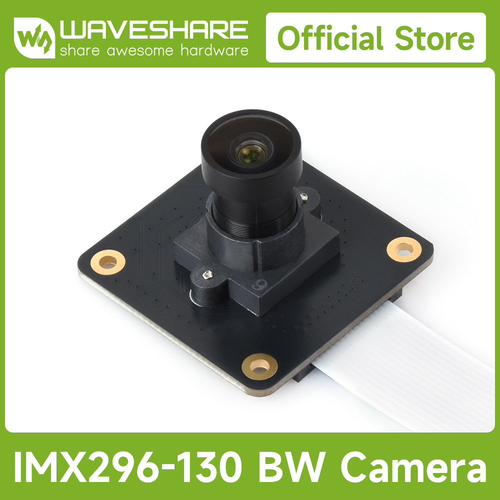 Raspberry Pi Global Shutter Camera Imx296 - Telecamera mono Waveshare IMX296 1.6MP M12,