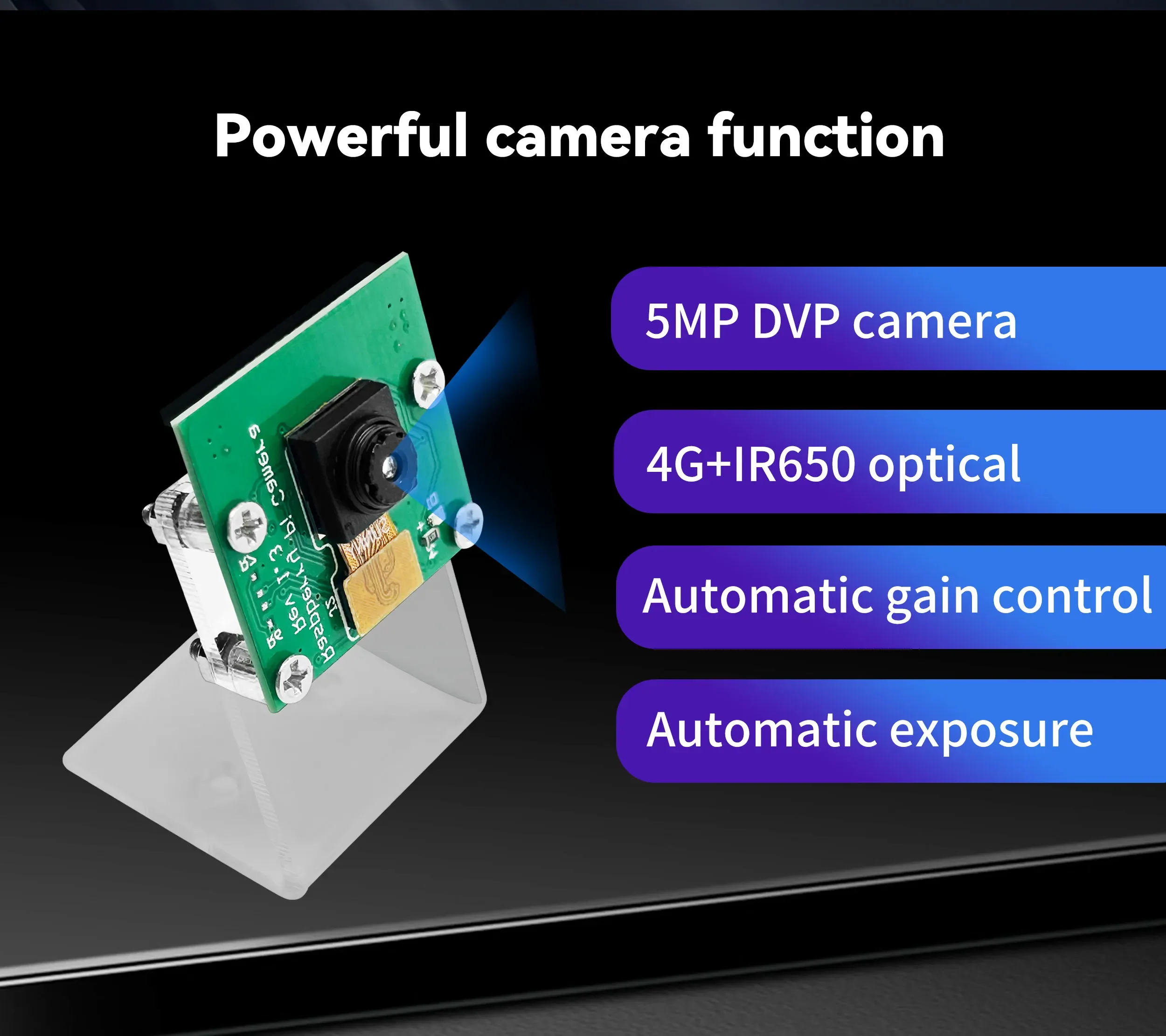 Pi Camera Module - Heltec Pi-CamLow HR01, modulo Wi-Fi HaLow,