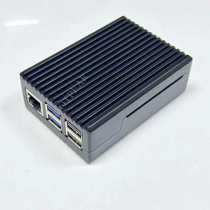Pi 5 Case - Custodia in metallo con custodia in