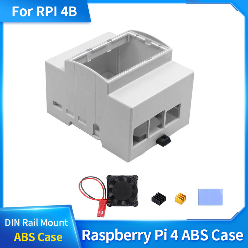 Pi 4 Case - Custodia in ABS Raspberry Pi 4,