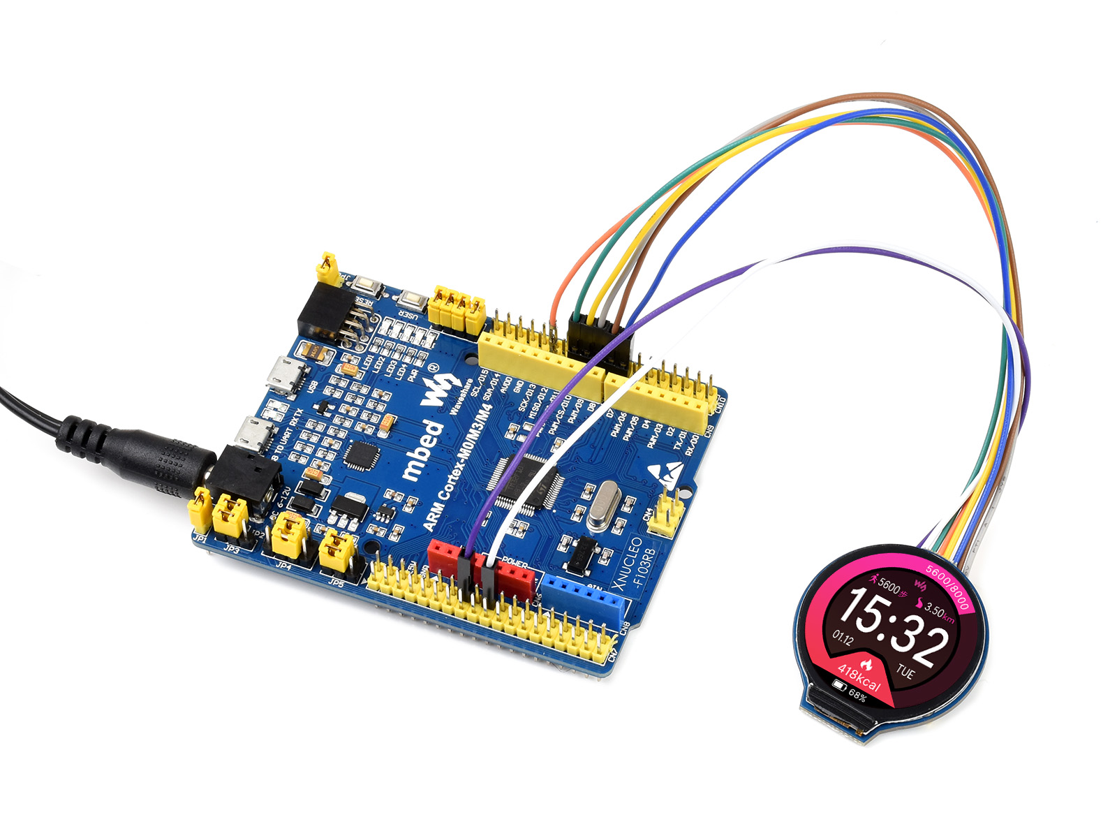 Modulo display LCD rotondo Wav - Pi Display recensione e prezzo