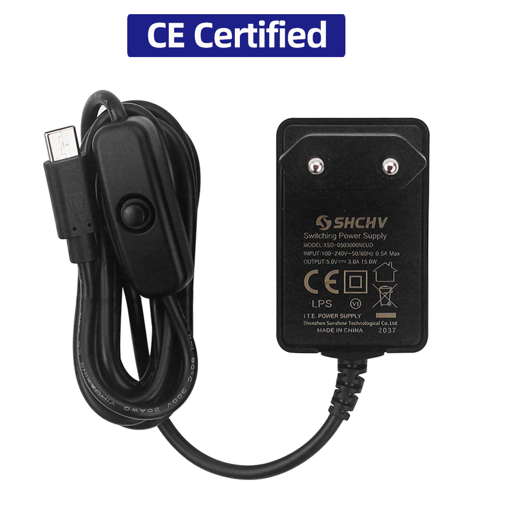 Alimentatore Raspberry Pi 5V 3 - Pi Power Supply recensione e prezzo