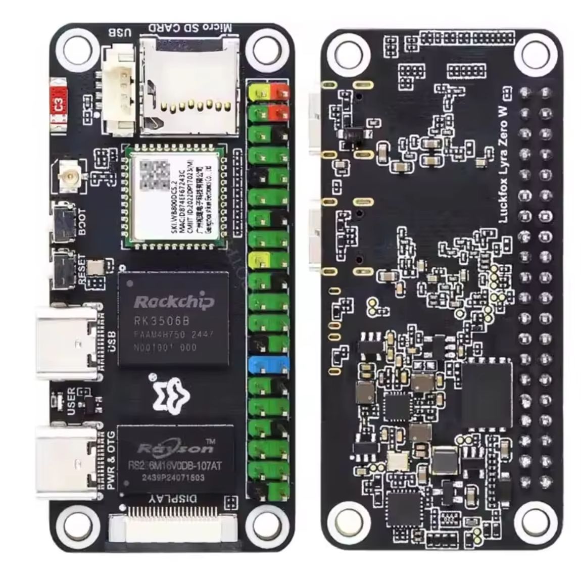 Luckfox Lyra Zero W RK3506B Sc - Pi Zero recensione e prezzo