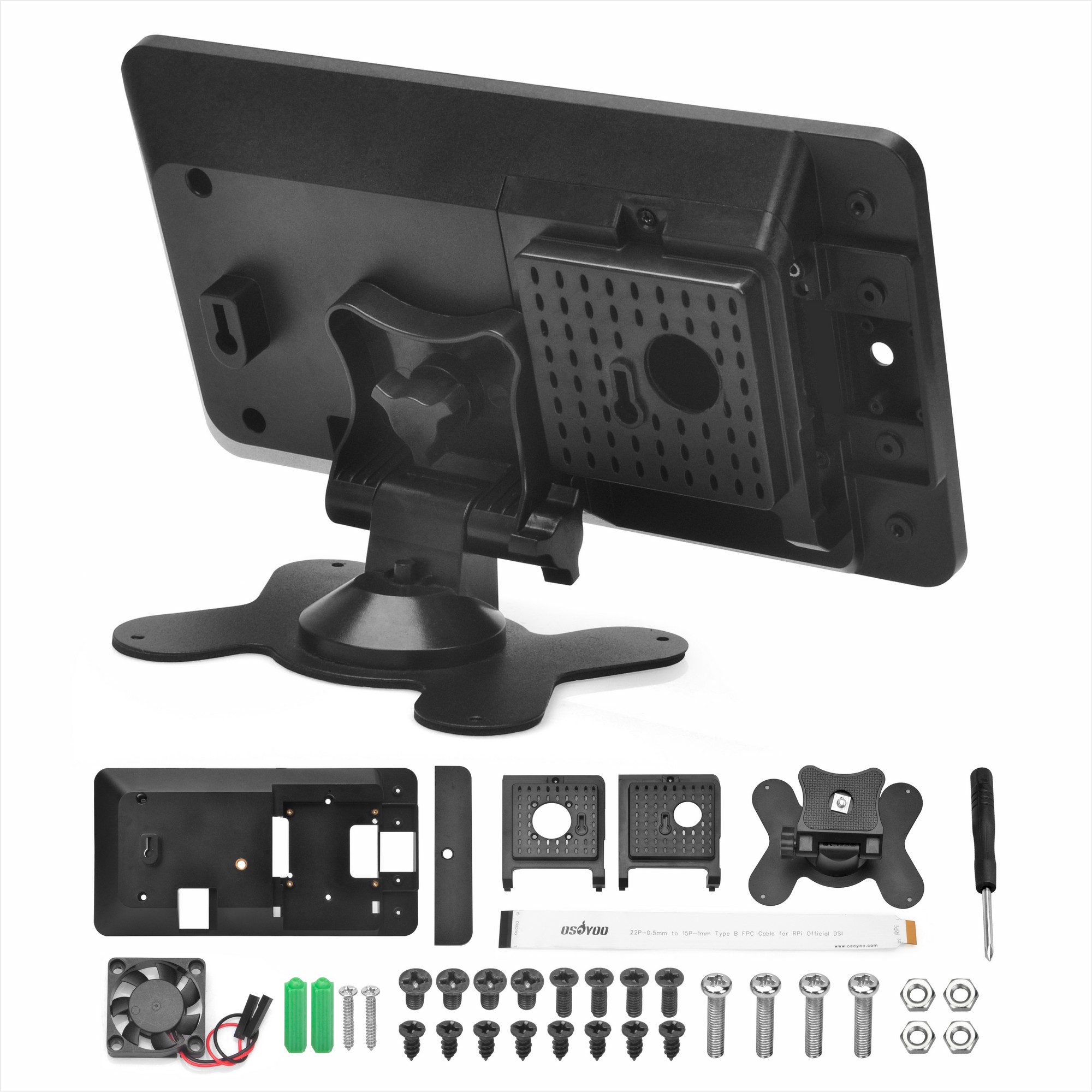 Custodia OSOYOO PiStudio per R - Pi 4 Case recensione e prezzo
