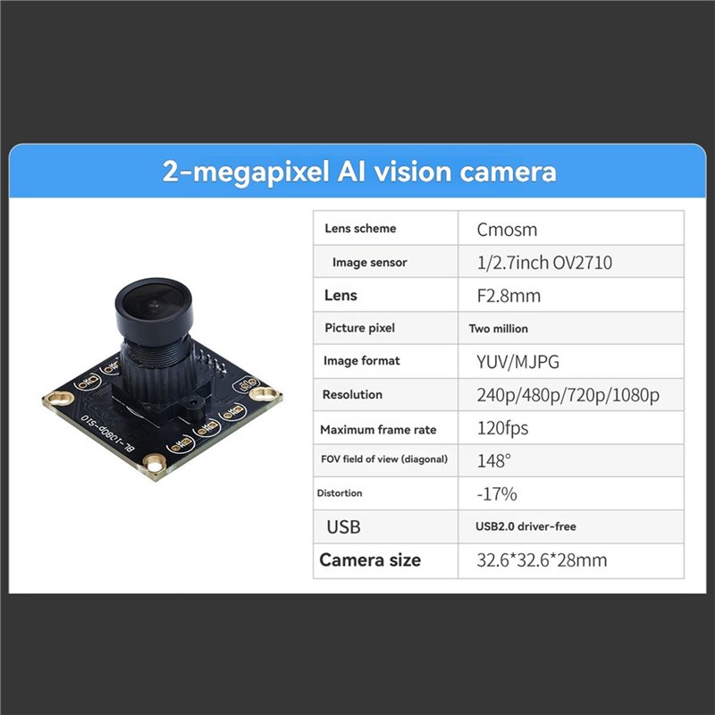 Modulo fotocamera USB A98Z 2MP - Pi Camera Module recensione e prezzo