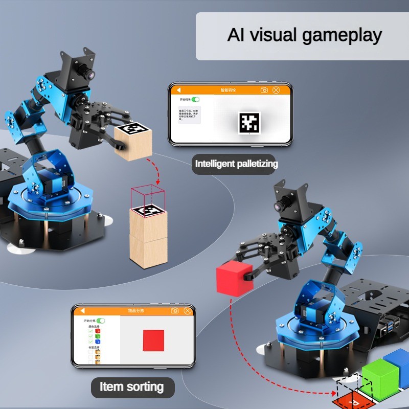 Braccio Robotico 6 DOF con Pin - Raspberry Pi Kit recensione e prezzo
