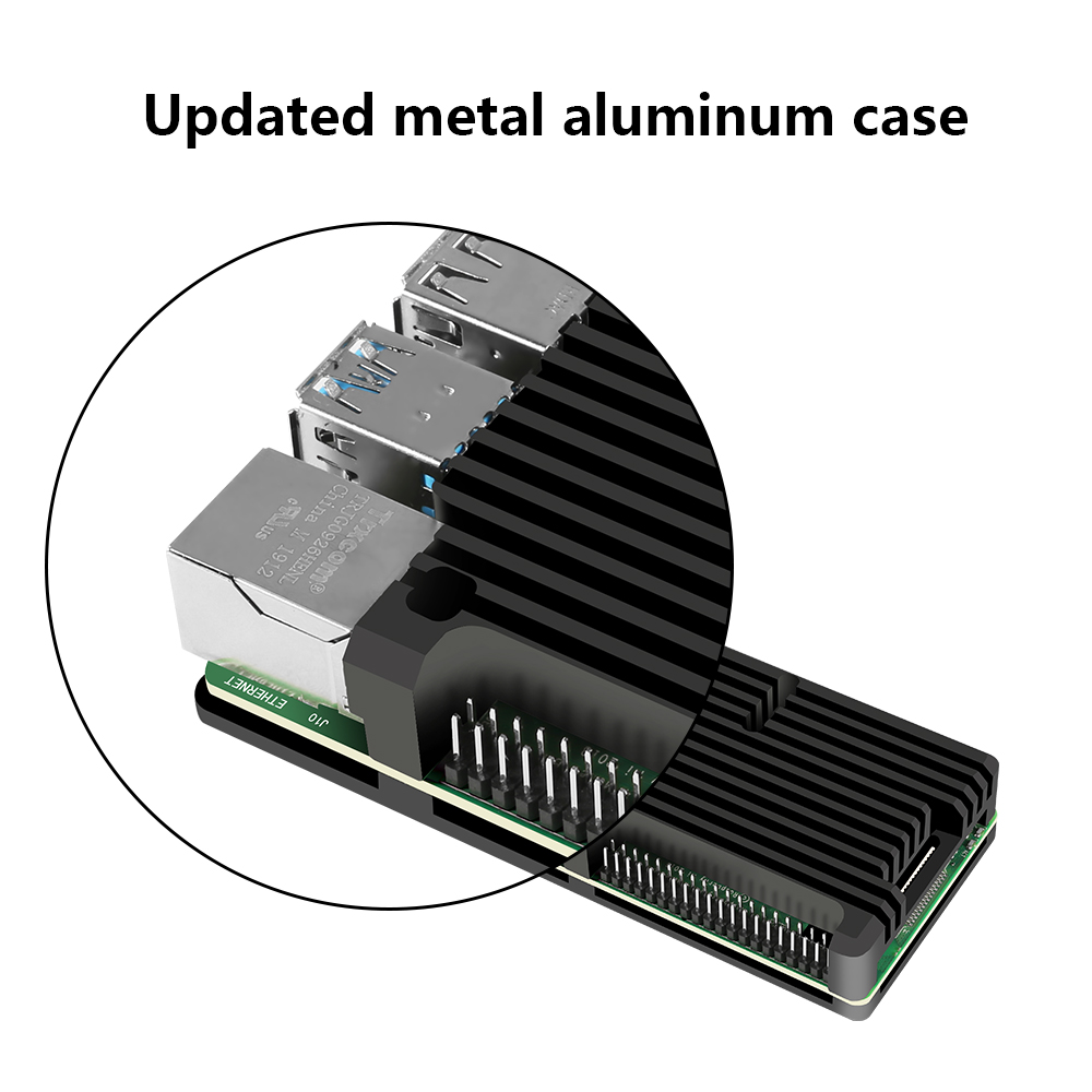 Custodia in alluminio Armor pe - Pi 4 Case recensione e prezzo