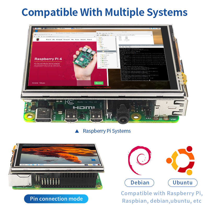 Touch Screen Raspberry Pi 4 da - Pi 4 Case recensione e prezzo