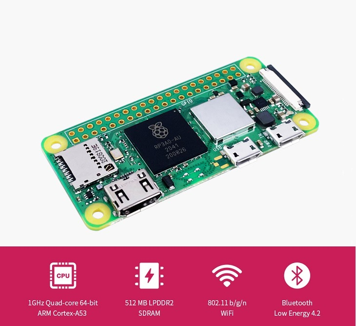 Raspberry Pi Zero 2 W, Cinque  - Pi Zero recensione e prezzo