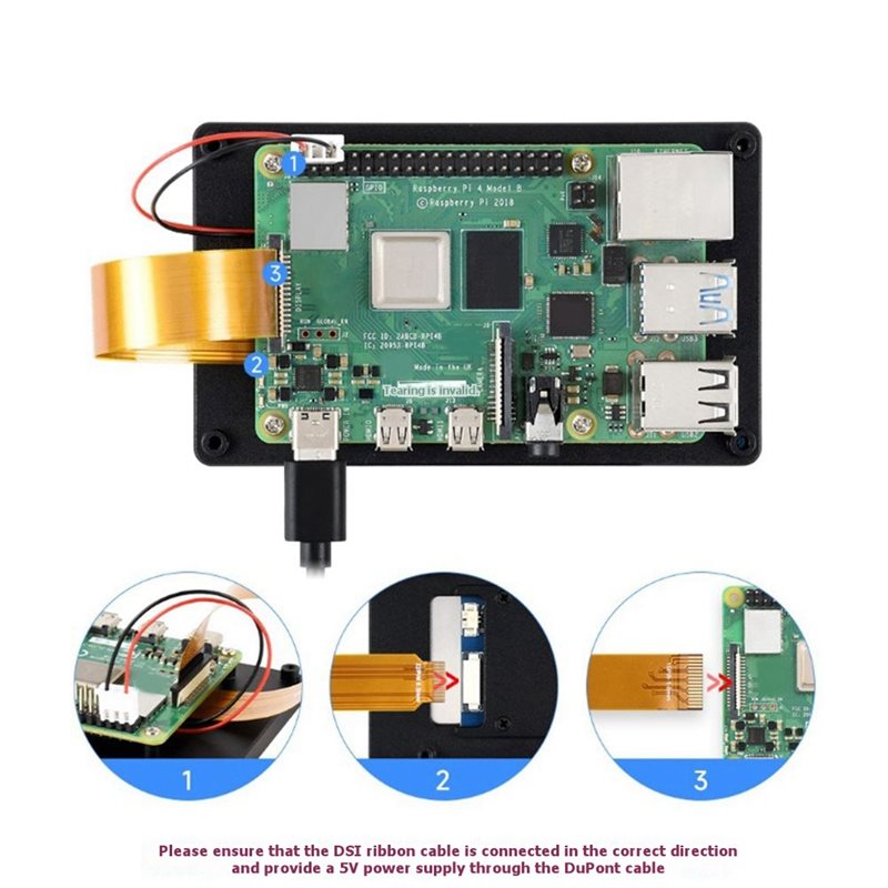 FC-[IANC-AB01] Display LCD DSI - Raspberry Pi 4 recensione e prezzo