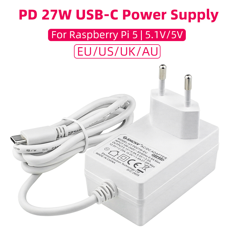 Raspberry Pi 5 5.1V 5A Aliment - Pi Power Supply recensione e prezzo