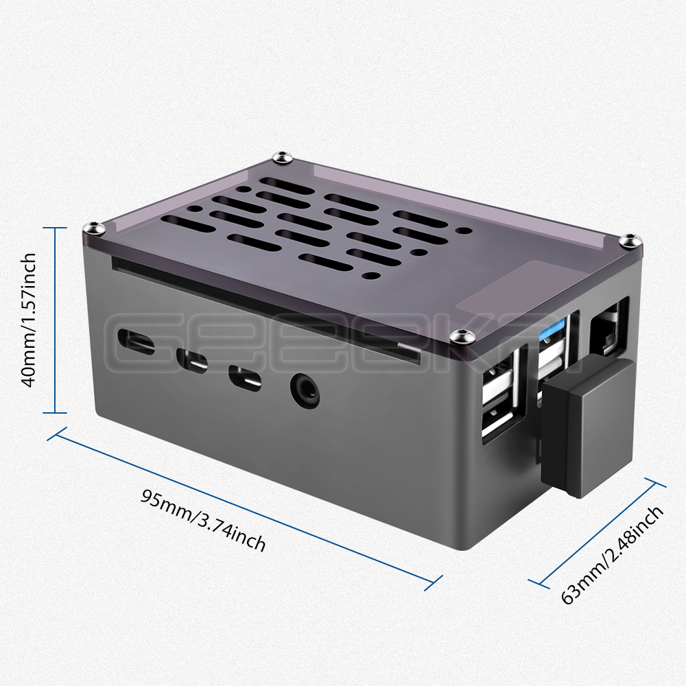GeeekPi Custodia in mattoni in - Pi 4 Case recensione e prezzo