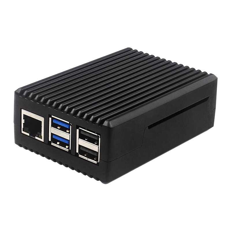 Custodia in alluminio per Rasp - Pi 5 Case recensione e prezzo