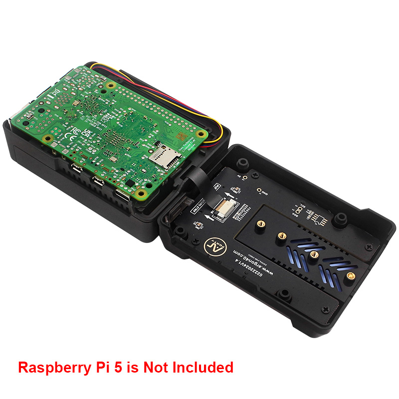 Custodia PCIE Argon NEO 5 M.2  - Pi Power Supply recensione e prezzo