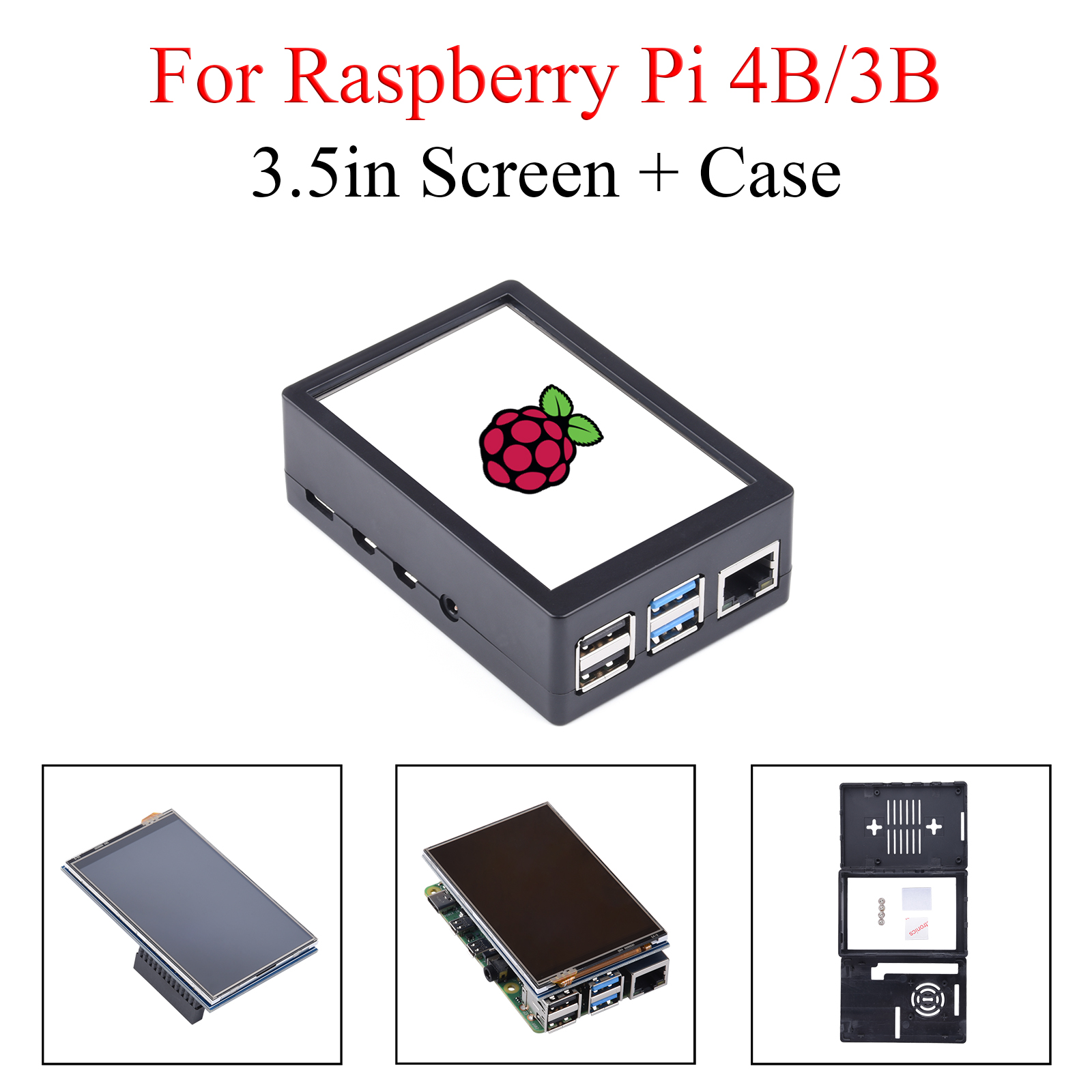 Schermo Touch Screen da 3,5 Po - Pi 4 Case recensione e prezzo