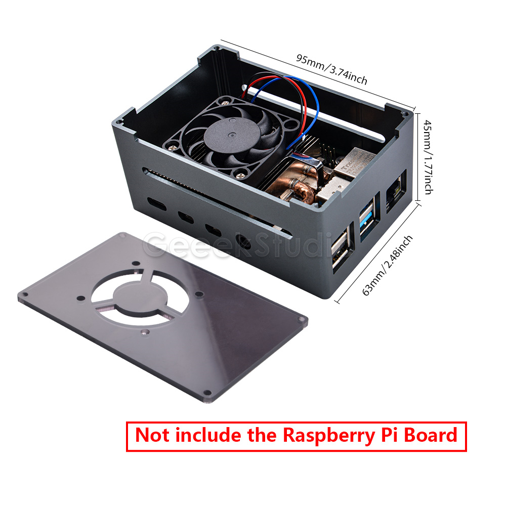 Ventola di raffreddamento a to - Pi 4 Case recensione e prezzo