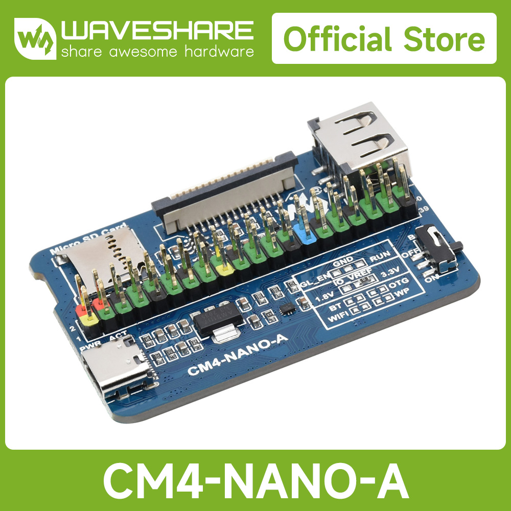 Scheda base Nano Waveshare (A) - Raspberry Pi 4 recensione e prezzo