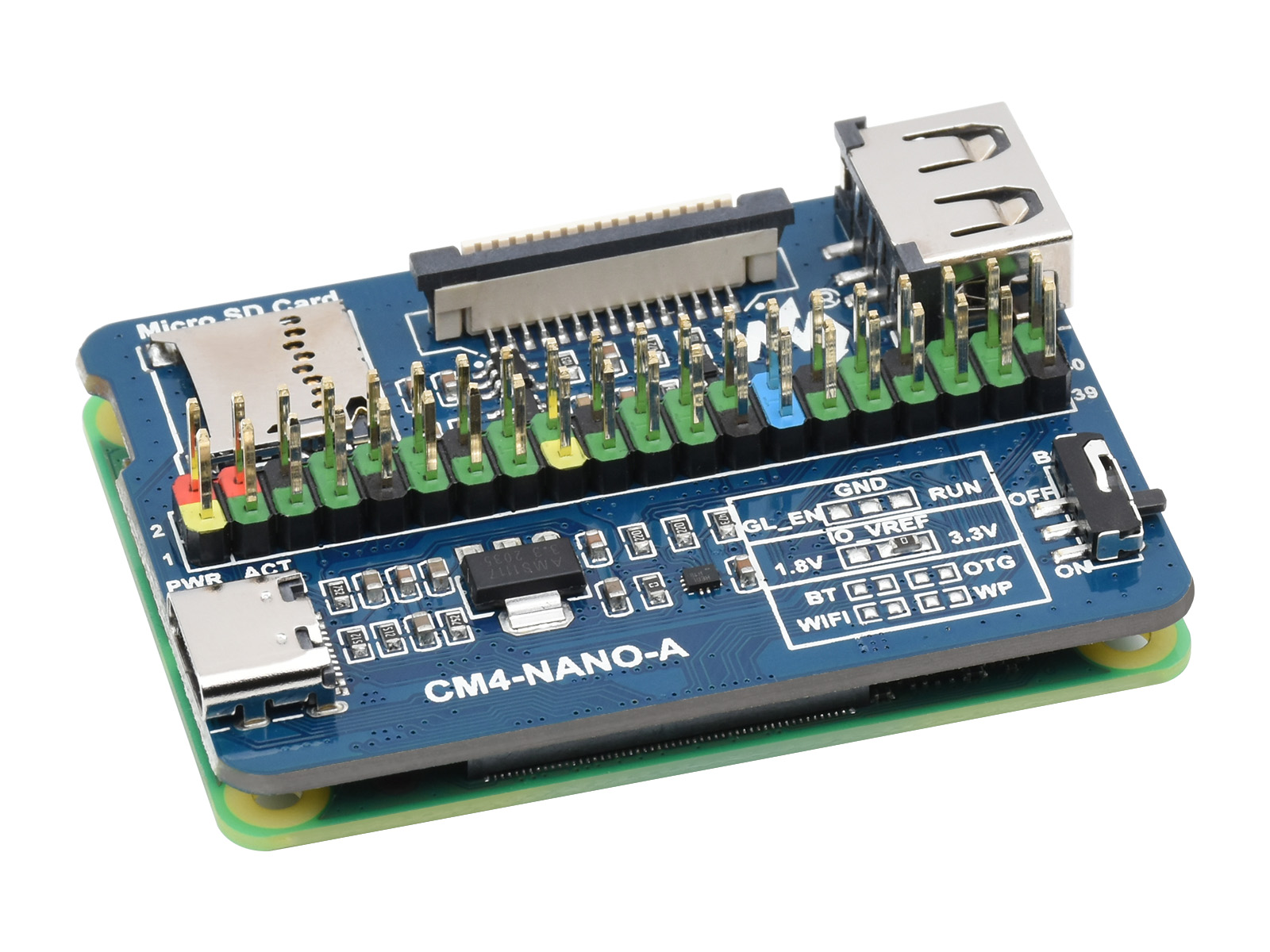Scheda base Nano Waveshare (A) - Raspberry Pi 4 recensione e prezzo